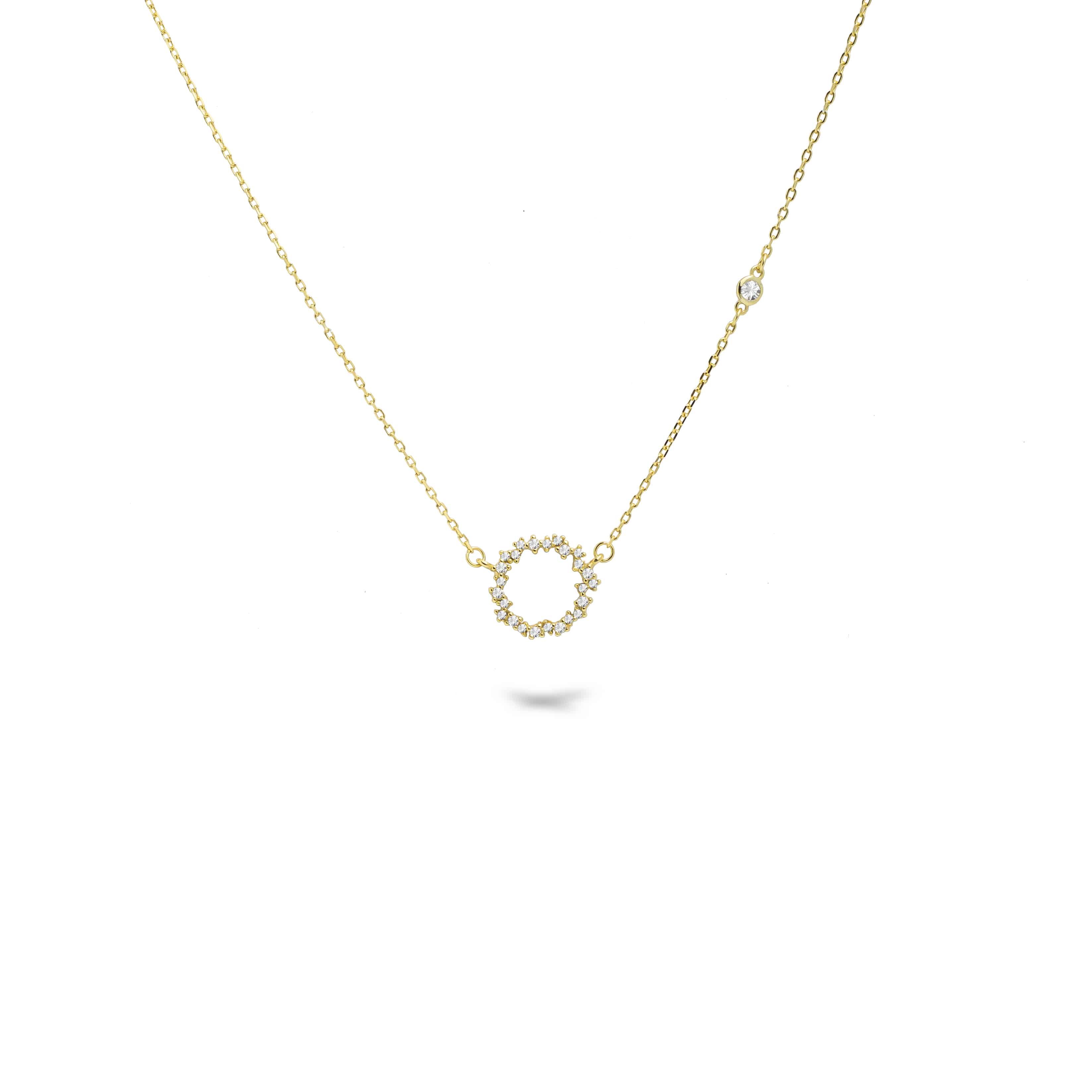 Brigitta Necklace (925 Sterling Silver with 18K Gold Plating) - Dear Me ...