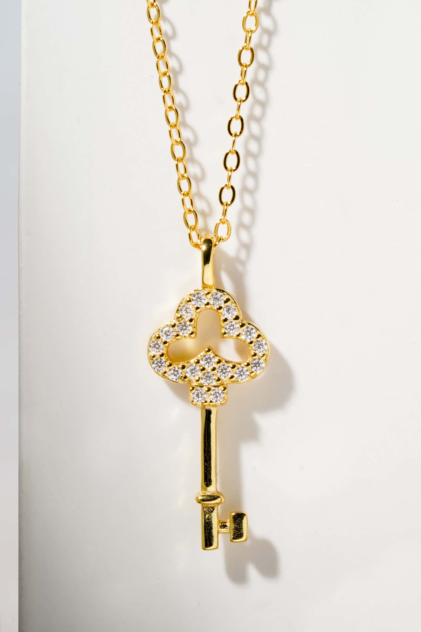 Marla Necklace (925 Sterling Silver with 14K Gold Plating) - Dear Me ...